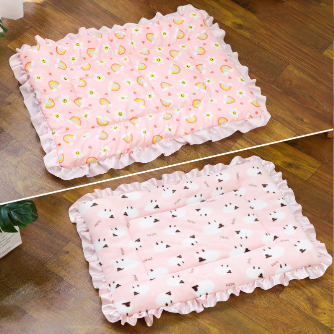 Tobypaws™ Cute cartoon double-sided pet mat