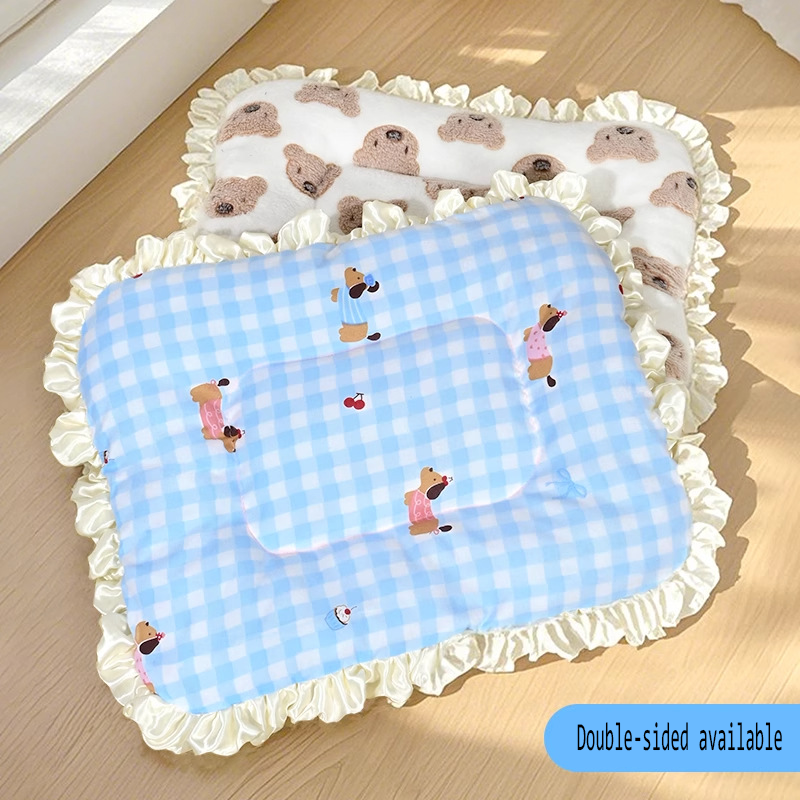 Tobypaws™ Cute cartoon double-sided pet mat