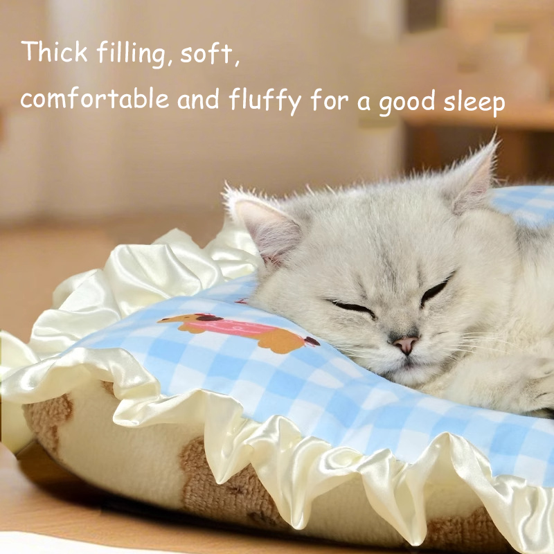 Tobypaws™ Cute cartoon double-sided pet mat