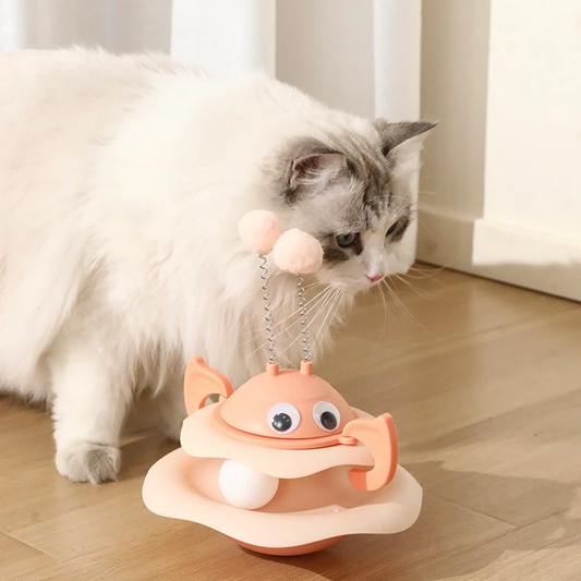 Tobypaws™ Wobble Tracker Cat Toy