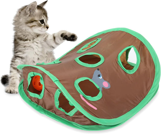 Tobypaws™ Alnicov 9 Mouse Hole Cat Interactive Toys