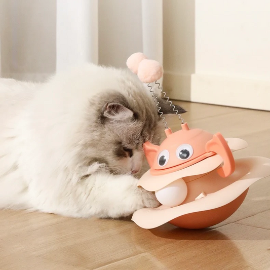 Tobypaws™ Wobble Tracker Cat Toy