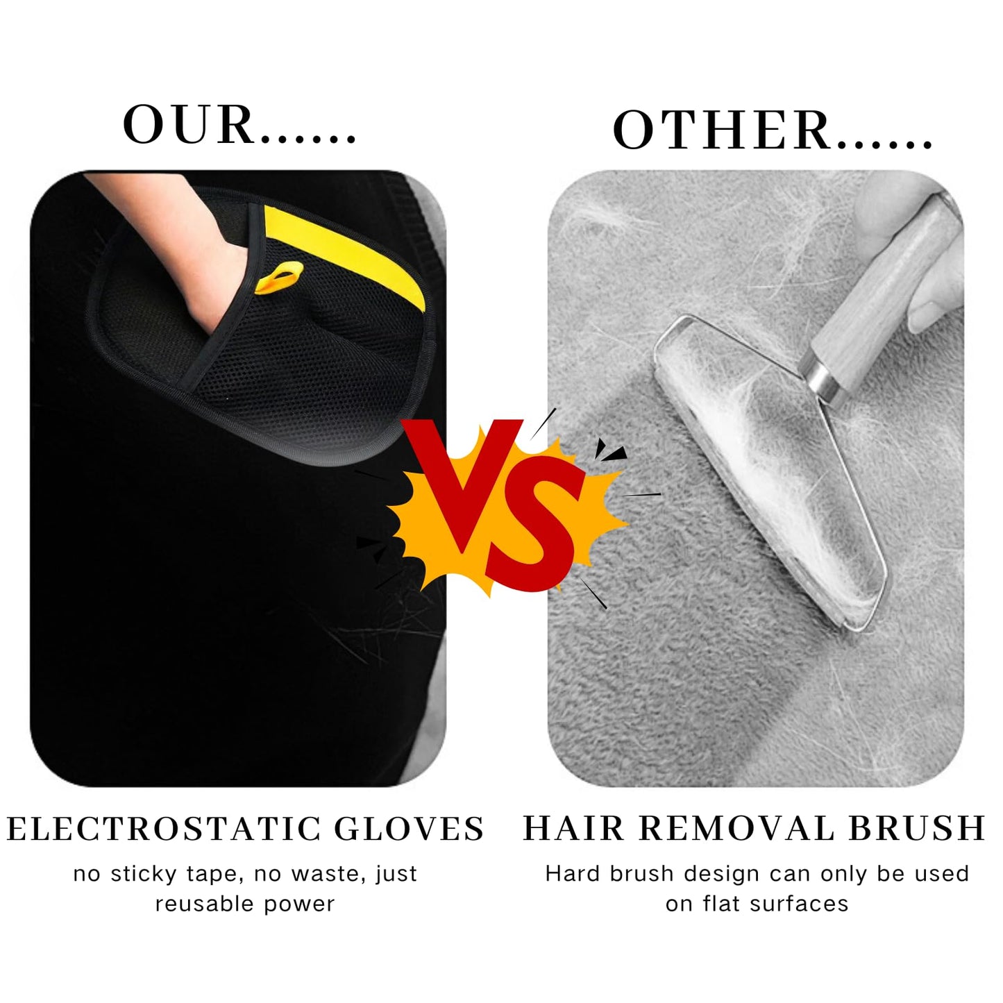 Tobypaws™ Electrostatic Pet Hair Remover