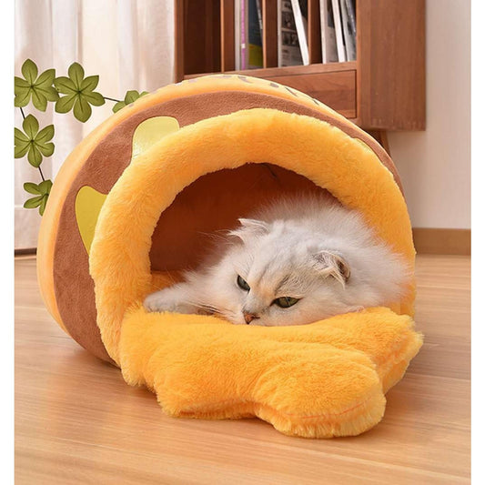 Tobypaws™ Pet Honey Bottle Cat Bed