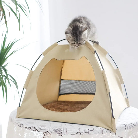 Tobypaws™ Removable non-slip cat tent