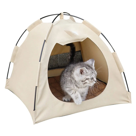 Tobypaws™ Removable non-slip cat tent