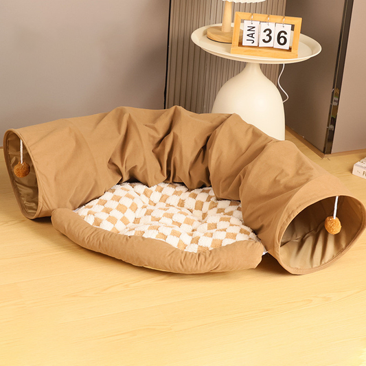 Tobypaws™ Tunnel Cat House